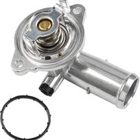 For Jeep Wrangler JK 2018 Grand Cherokee 2011-2020 Dodge Durango 2011-2015 Coolant Aluminum Thermostat Housing 5184651AG juoda