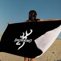 B-Browning Logo Microfiber Blanket Quick Drying Beach Towels Oversized Printing Super Absorbent Pool Towel Blanket Cotton 30x30cm