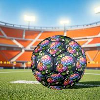 1pc Butterfly Garden Size 5 Soccer Ball Professional Match Training Football Indoor &Outdoor Sports Ball Training Ball Lightweight Durable y52 Size 5