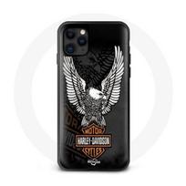 Case - Maniacase - iPhone 12 Pro Max - Black - Soft - Harley Davidson juoda