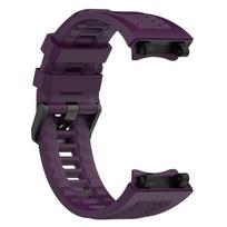 Silikoninis dirželis išmaniam laikrodžiui Naujas laikrodžio dirželis Amazfit Active Edge tamsiai violetine spalva