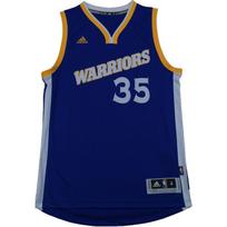 Adidas X NBA Collaboration Durant Golden State Warriors Run-TMC Swingman Fashion Soft Comfortable Simple Basketball Jersey Men jersey 7470A-3WC-K93414 S