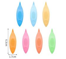 7Pcs/bag Durable Plastic Tatting Shuttles Kits Set for Hand Lace Making Craft Tools Sewing Accessories Lace Making Kits Set