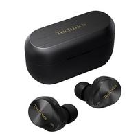 Technics Black Bluetooth Wireless Earphones with Noise LDAC Audio Fast and App Compatible EAH-AZ80-K Cancellation, 3-Device Multi-Point Connection, juoda