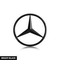 70mm Automobilio Priekinio Variklio Emblemos Logotipo Lipdukai Mercedes Benz AMG W220 W221 W117 W166 W176 W177 Variklio Dangčio Emblema Lipdukas Automobilio Aksesuarai juoda