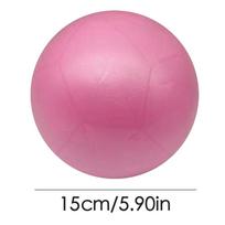 15cm Jogo kamuolys Sprogimui atsparus Matinis Mini Pilateso Fitneso Kamuolys Kamuolys Joga Mažas Klubų Kamuolys Šiaudinis Kamuolys Fitneso Jogo Kamuolys rožinė