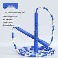 Adjustable Soft Bamboo Jump Rope for Kids and Adults - Ideal for Beginners and Fitness Training