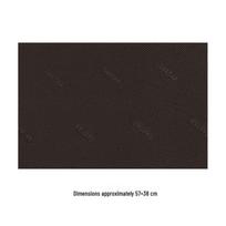 TARTAR Guminio Bato Pado Remonto Lapelis 1.2mm Thick juoda