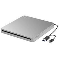 External 3D Blu Ray DVD Drive,USB 3.0 and Type-C Blu Ray CD DVD Drive Player Ultra Slim Slot-in CD DVD Burner