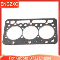 D722 Cylinder Head Gasket For Kubota Engine Tractor Overhaul Rebuild Kit Replacement Parts