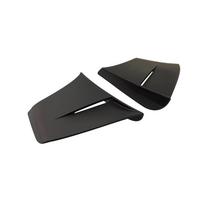 For Ducati Panigale V2 V4 899 959 1198 1199 1299 Panigale R S Motorcycle Winglet Aerodynamic Wing Kit Spoiler RS660 juoda