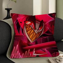 Cartoon Alastor Angel Lucky Dragon pillow cover sofa cushion cover home room decoration children gift 30x30cm