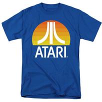 Atari - Sunrise Clean -  Unisex Short Sleeve Children's T-shirt - Blue 100