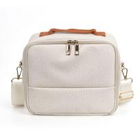 Fashion Protective Cover SLR with Shoulder Strap Instant Camera Case Digital Photo Printer Storage Bag abrikosas
