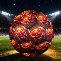 1pc Rose Size 5 Soccer Ball Professional Lightweight Durable Match Training Football Indoor &Outdoor Sports BallTraining Ball y53 Size 5