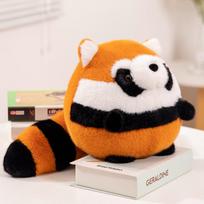 Cute cute raccoon doll plush toy chubby raccoon doll children soothing rag doll girl birthday gift 23cm（0.36kg）