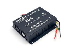 bubulu 24V DC-DC Converter 60A 24V to 12V Large Capacity