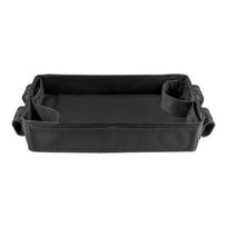 Stroller Snack Tray Attachment with Cup Holder Mesh Pockets Stroller Snack Board Easy To Clean for Wonderfold Wagon W4