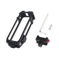 Aluminum Protective Camera Cage For 360 X4 Action Cameras With Quick Release and Mount Magnetic Adapter