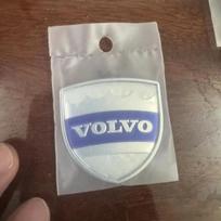 2 vnt. 3D metalinis automobilio sparno šoninis lipdukas emblema logotipas Volvo V40 V60 V90 XC40 XC60 XC90 S40 S60 S60L S80L C30 S80 automobilių dekoravimas Volvo mėlyna