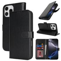 Applicable to iPhone17 mobile phone leather case, Google 9Pro solid color leather pattern card wallet case S25Ultra iPhone 16 juoda