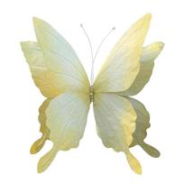 Large Size Butterfly Decoration Three-dimensional Colorful Butterfly Ornaments Giant Size Simulated Design geltona