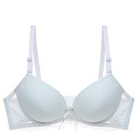 Moteriškos besiūlės liemenėlės Sexy Push Up Bralette apatinis trikotažas Belaidis moteriškas apatinis trikotažas madingos liemenėlės 75A balta