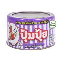 Pumpui Fried Baby Clams with Roasted Chilli Paste 40 g. x 1 / 3 / 6 pcs - Thai Taste, Made in Thailand 40 g.