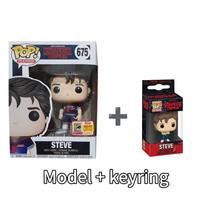 Stranger Things POP modelis Rankų darbo ornamentas Steve-675+keyring