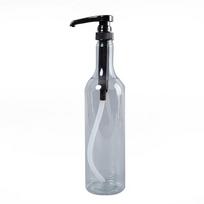 1 vnt. vaisių sirupo slėginis antgalis kavai 750 ml dozatorius sirupo pompa skysčių dozatorius sultims, aliejui, likeriui butelių dozavimo pompa juoda