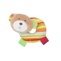 Minkštas pliušinis barškutis meškiukas Lorelli Donut Bear