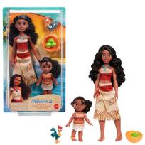 Lėlių rinkinys „Disney Princess Moana 2“: Moana ir Simea seserų rinkinys su aksesuarais