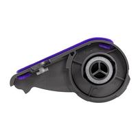 Roller Brush Bar End Cover For Dyson V6 V7 V8 V10 V11 Soft Velvet Suction Head Part Side Cover Cap Vacuum Cleaner Replacement 1pc šviesiai pilka spalva