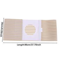 Ostomy Hernia Belt Stoma Support Wraps Ostomy Belt Unisex Ostomy Hernia Support Belt Abdominal Binder Brace For Men Women