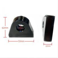 Practical Weld on D Ring Clevis Mount Heavy Duty Steel Accessory for Offroad Towing and Rescue Equipment