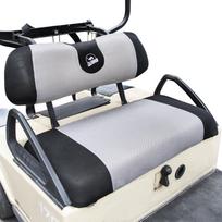 Golf Cart Fashion Design Heat Washable Polyester Mesh Cloth Seat Cover For Club Car DS & EZGO TXT pilka