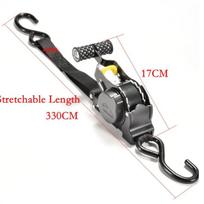 For Load Luggage Strap For Motorcycles Ratchet Strap Retractable Belts Ratchet Tensioner Belt For Car Auto Straps For Cargo Tape 1 PC