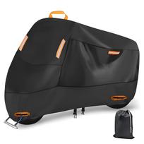 [2024 Latest Model] Motorcycle Cover, Moped Cover, 300D, Large Motorcycle One Size juoda