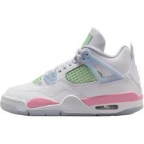 Jordan Air Jordan 4 pusaukščiai vaikiški krepšinio bateliai Balti/Rožiniai/Žali Unisex IB7068-100 39 gray
