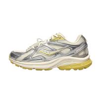 Saucony Kinvara 4 RE Picnic Afternoon Tea Series Comfortable Soft Supportive Casual Running Shoes Women sneakers Silver Yellow S79101-2 35.5