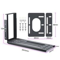 1 rinkinys išorinės GPU doko stotelės vertikalus GPU laikiklis 2/3 lizdai vaizdo plokštės valdymo laikiklis su tvirtinimo detalėmis EGPU dokas black