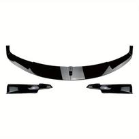 Car Front Bumper Lip Spoiler For BMW 3 Series F30 F31 320i 328i 330i 335i M-Sport 2013-2019 Diffuser Splitter Bumper Bodykits Glossy Black