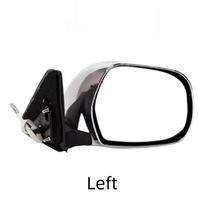 For Land Cruiser Prado LC120 LC200 2700 4000 from 2003 to 2008 rearview mirror assembly with 5-wire automatic folding function Electroplated-Left