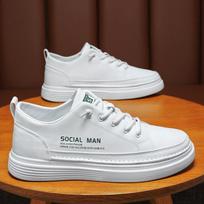 Summer new breathable thin sub-leather shoes casual board shoes shoes 39
