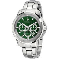Maserati R8873621017 Successo Chronograph Green Dial Men's Watch 44mm žalia