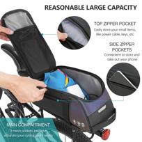 Waterproof Bike Rear Rack Bag   Carrier Cycle Rear Rack Should Bag