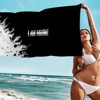 Hip Hop Playboi Carti I Am Music Microfiber Beach Towel Absorbent Quick Dry Soft Yoga Swimming Resort Mountain Climbing Towel Cotton 30x30cm