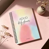 ADHD A5 Spiral Daily Planner Notebook