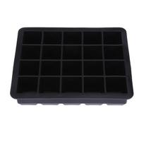 Easy Release Ice Cube Mold Flexible Ice Cube Container Durable Silicone Ice Cube Tray  For Freezing juoda