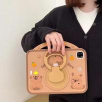 Kids Case for Xiaomi Redmi Pad 2 2025 Redmi Pad SE 11  2023 Cute Cartoon Capybara Silicone Tablet Cover for Huawei Matepad Air 11.5“ SE 11“ Redmi Pad SE 11 2023